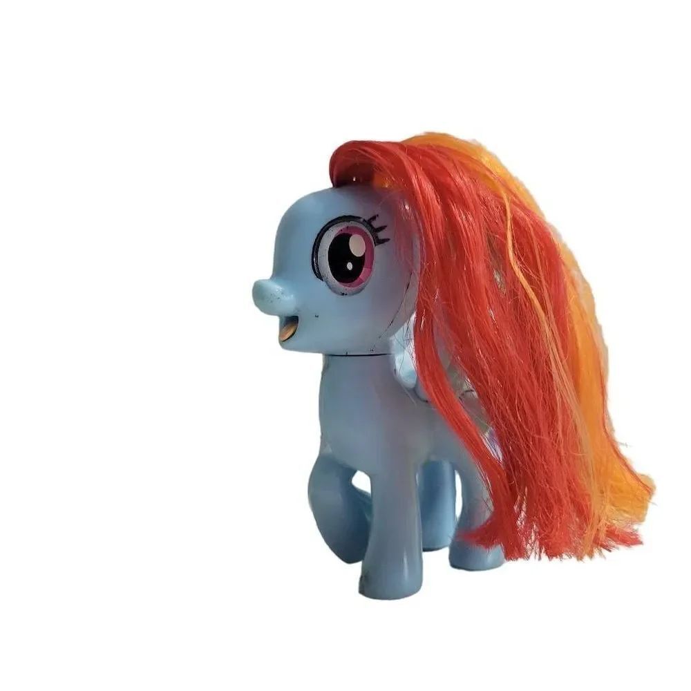 My Little Pony Rainbow Dash push button Pony 3" expression play
